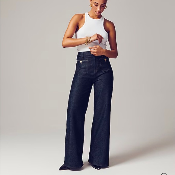 Jcrew Sailor denim trouser - Picture 4 of 5